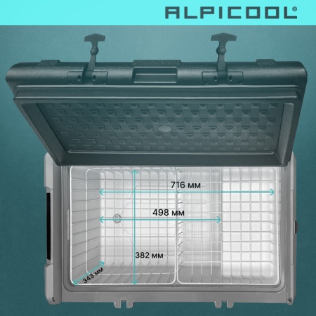 Автохолодильник Alpicool TS80 (12/24)